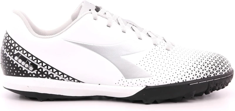 Diadora Men's Pichichi 6 Tfr Soccer Shoe, White Silver Dd Black, 7 UK