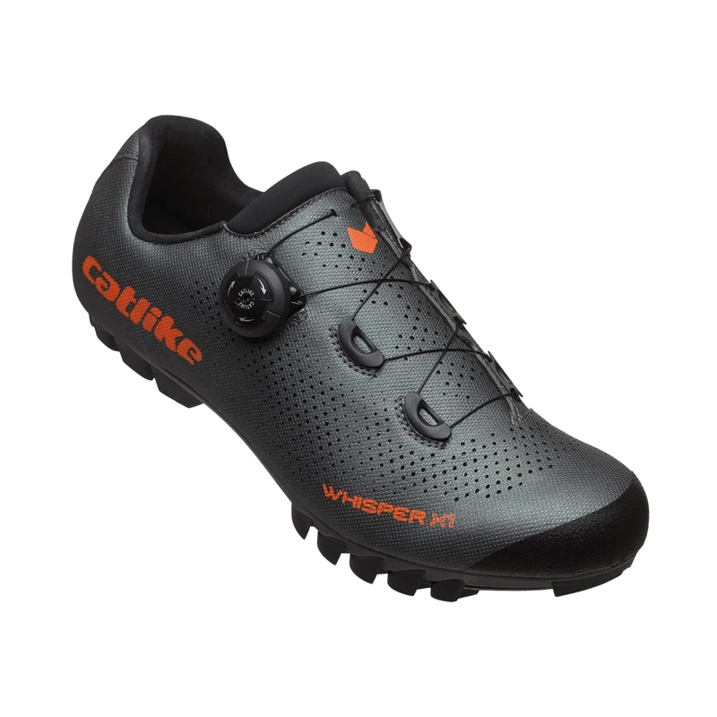 Catlike 7200400020 - Mountain Cycling Shoes MTB WHISPER X1 Size 47 Grip, Durability, and Comfort for Any Terrain, Grey