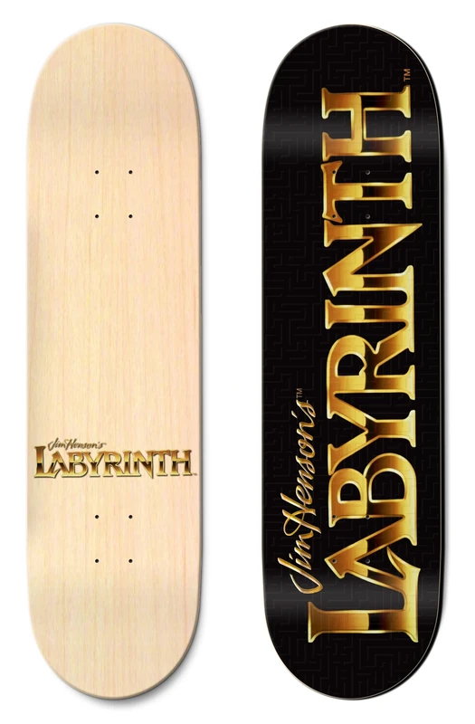 Labyrinth Logo 3D 8.0 Inch Street Deck