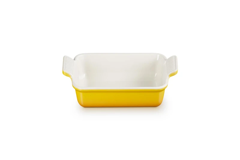 Le Creuset Heritage Rectangular Dish, Stoneware, 19 cm, 1.1 litres, Nectar, 71102196720001 - Image 1