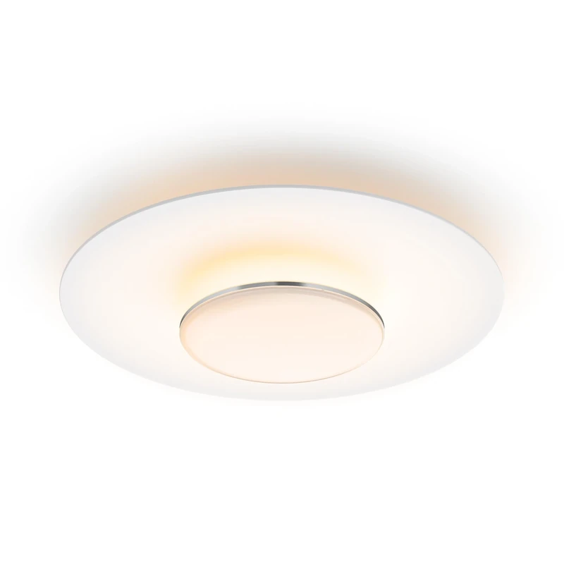 PHILIPS LED Sceneswitch Garnet CL580 40W LED Ceiling Light Fixture Warm White 2700k [40W - IP20 - White] for Indoor Home Lighting, Living Room, Study, Office