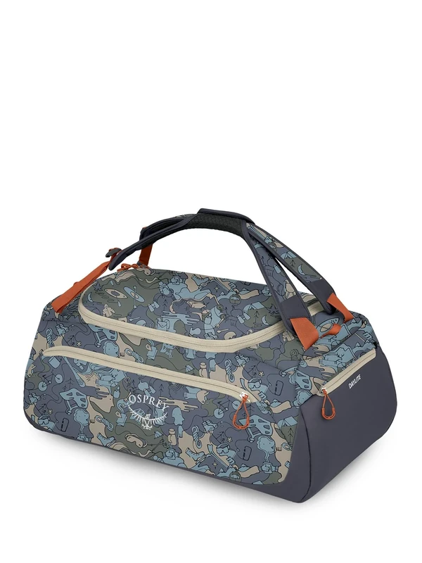 Osprey Unisex's Daylite Duffel 30, Enjoy Prints Outdoors, 60L, Duffel Bag