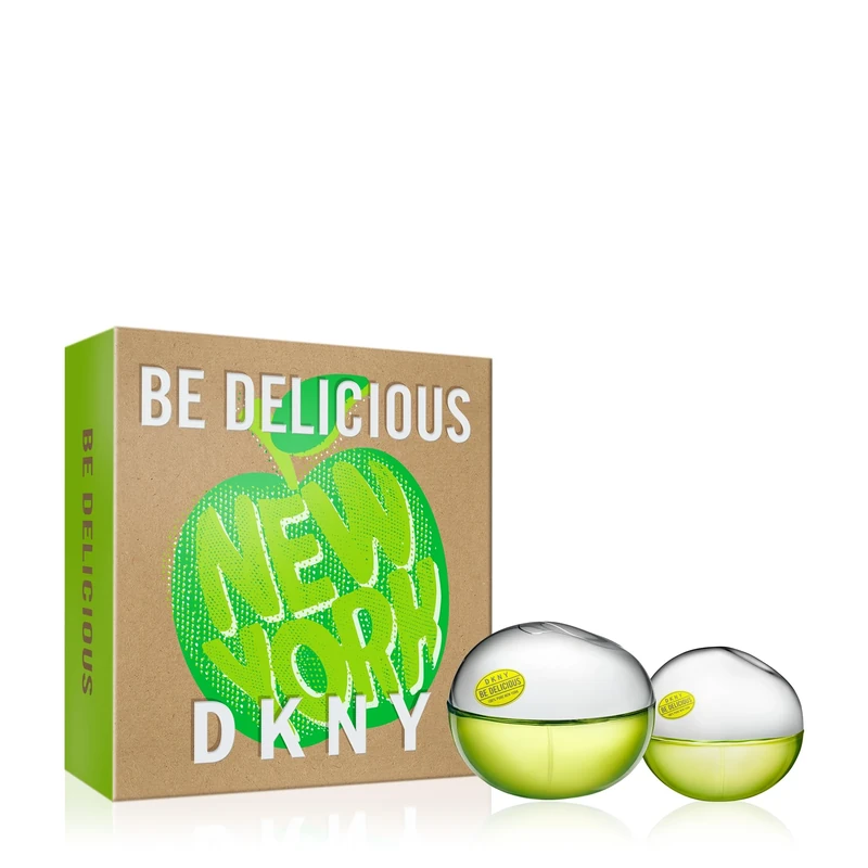 DKNY Be Delicious by Donna Karan for Women - 2 Pc Gift Set 3.4oz EDP Spray, 1oz EDP Spray