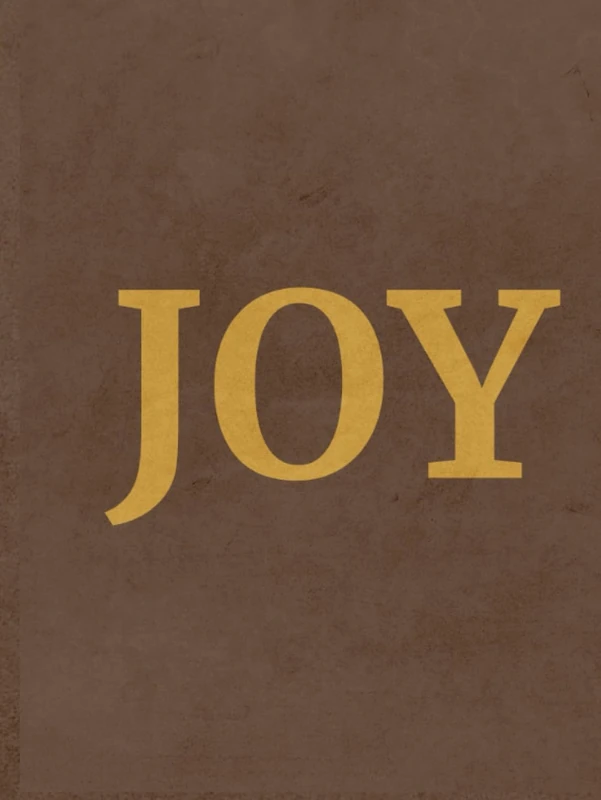 JOY: A Visionary Journal | Radiant Reflections | Daily Journal | Joyful Inspiration | Brown Minimalist Vintage Journal | Transformative Pathways | 186 Premium Quality Pages
