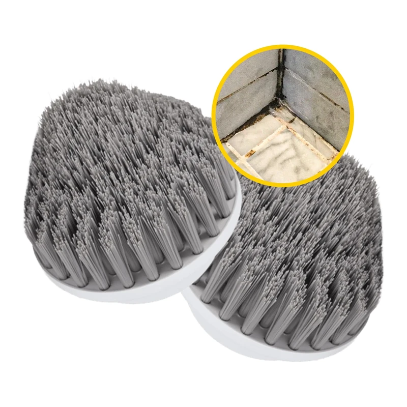 Synoshi Cone Brush Heads (2 Units) for Electric Cleaning Brush The Corners and Hard-To-Reach Places - Image 1