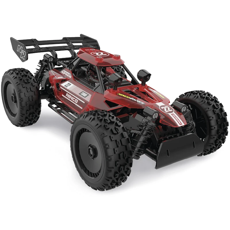 NincoRacers - Stream 3 Assemble without Tools and Drive 1 Car with different bodywork, with More than 120 parts and a maximum speed of 8 km/h, for 8 years old and older (NH93180)