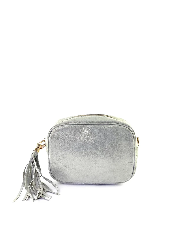 FELIPA Women's Handbag, Silver, Small