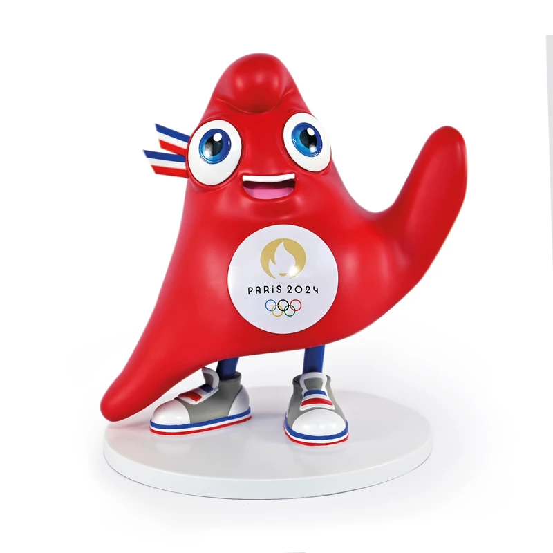 Doudou et Compagnie Phyrge Oly Mascot Figurine - 25.5 cm Red - Image 1