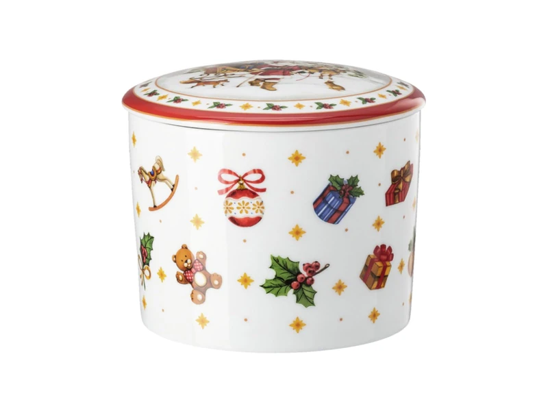 Large Happy Wintertime Tin 17 x 12 cm