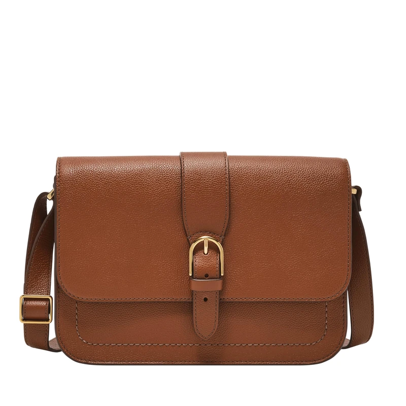 Fossil Zoey Large Crossbody, Brown, One Size - Image 1