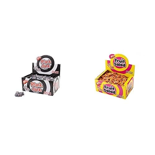 Bundle of Barratts Black Jack Chews (400 Pieces) + Barratts Fruit Salads 400 Chews - Image 1