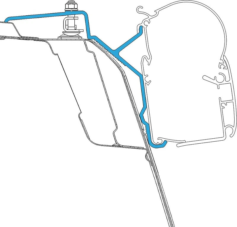 DOMETIC Adaptor PR-Ducato H3