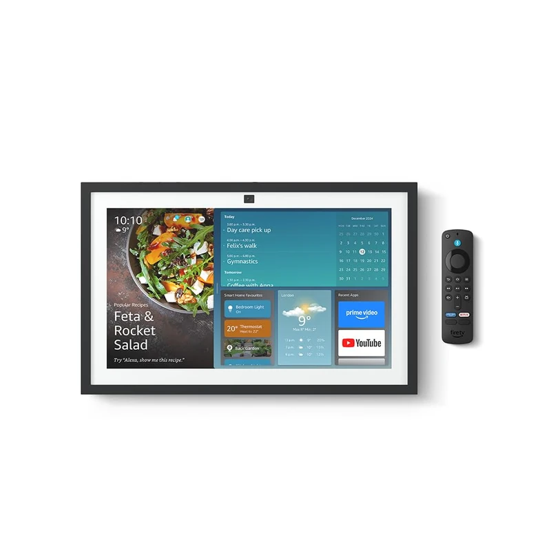 Certified Refurbished Amazon Echo Show 15 | Full HD 15.6" smart display with Alexa, built-in Fire TV and Alexa Voice Remote