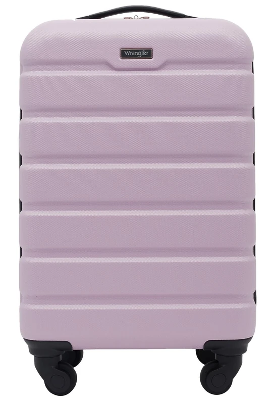 Wrangler Hardside Carry-on Spinner Luggage, Lilac, Carry-On 20-Inch, Hardside Carry-on Spinner Luggage