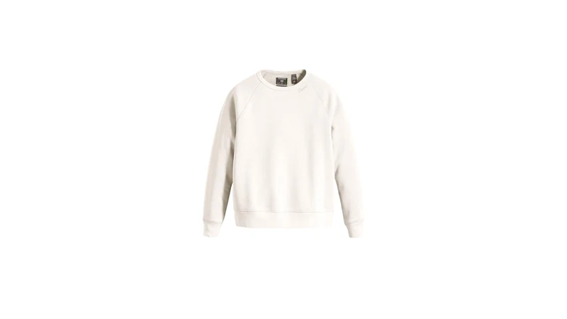 Dockers Egret Lightweight Crew Neck Sweatshirt Sweatshirts, Egret Lightweight, L