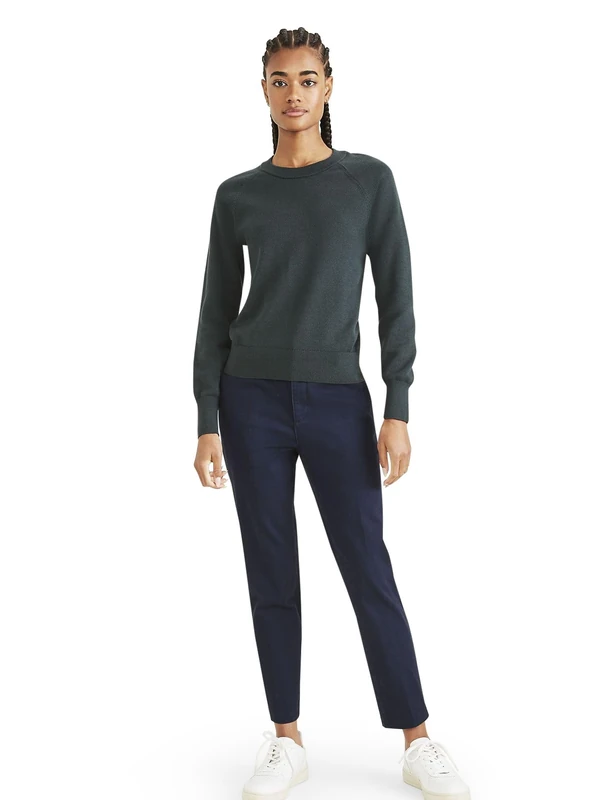 Dockers Refined Slim Ankle Refined Chinos Women's Navy Blazer 25 Regular, Blazer Navy, W25