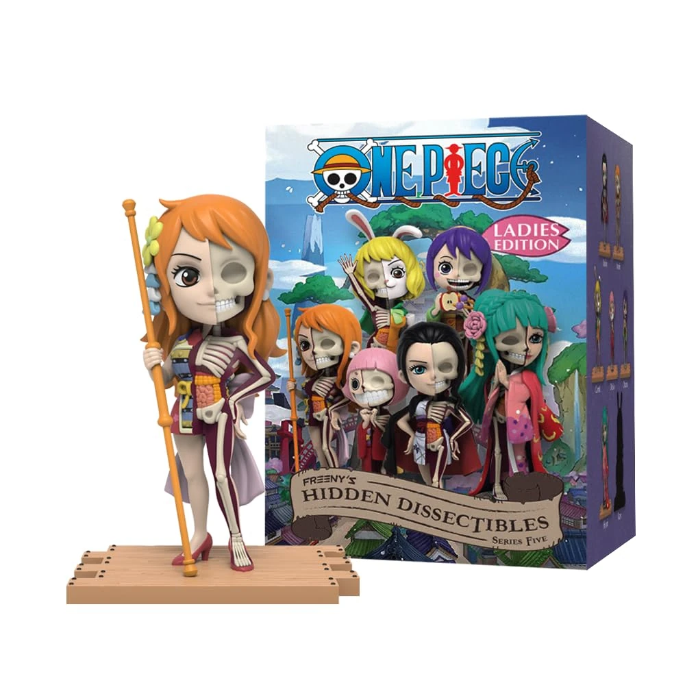 Mighty Jaxx Freeny's Hidden Dissectibles One Piece Series 5 (Ladies Edition) | Blind Box Collectible Figurines | One Pack - Contains One Random Figure
