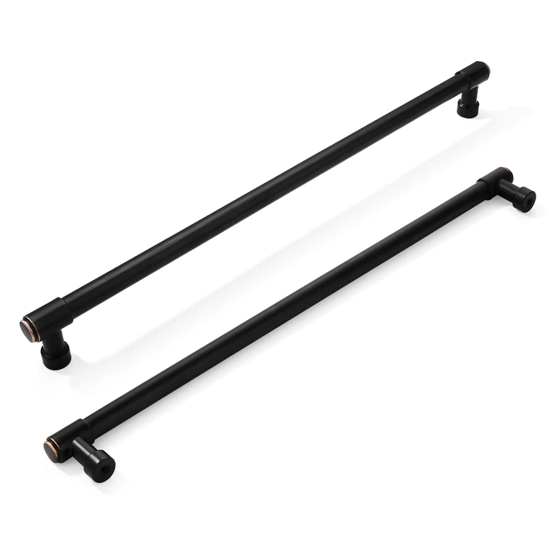 khtumeware Cabinet Handles 12 Inch Oil Rubbed Bronze Extra Long Cabinet Handles Kitchen Cabinet Hardware for Cabinet Drawer Dresser Handle 6 Pack