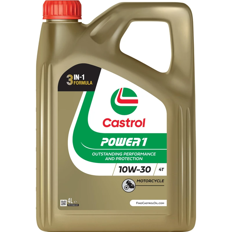 Castrol POWER1 4T 10W-30 Motorcycle Oil 4L