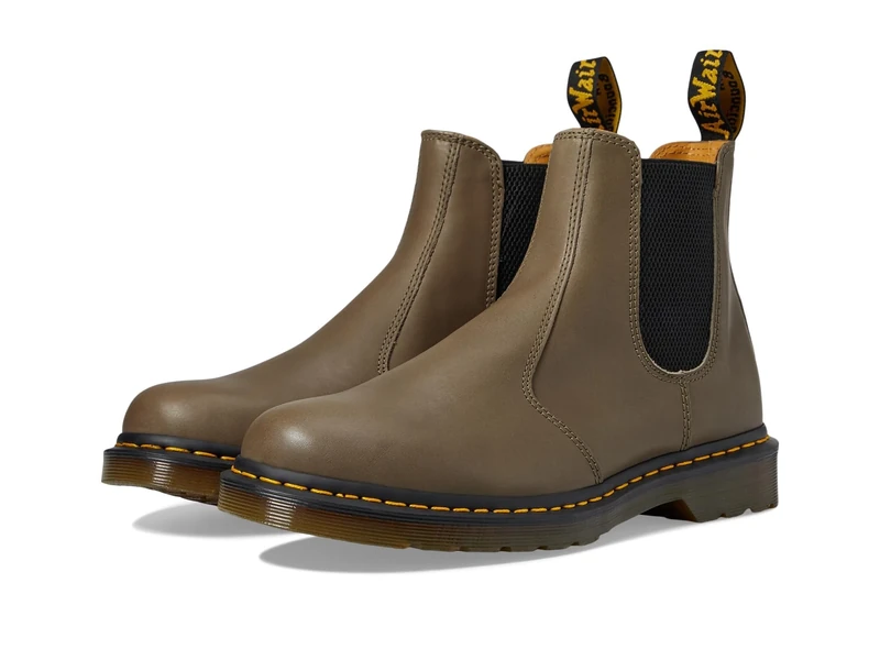 Dr. Martens 31002352 Chelsea Boot Men Olive Carrara UK 9.5