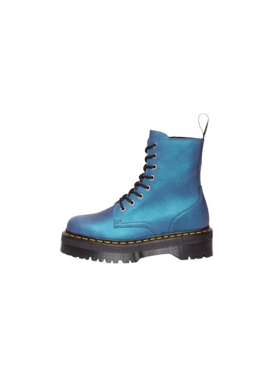 DR MARTENS 31179436 8 Eye Boot Men Deep Blue Pull Up Shift UK 4