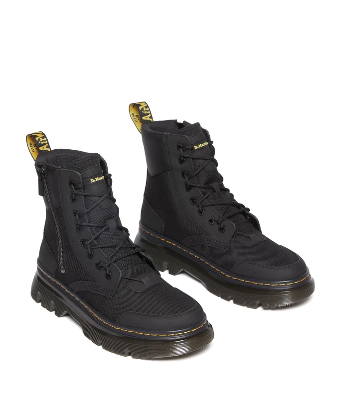 DR MARTENS 31120001 8 Eye Boot Men Black Ajax & Black Extra Tough 50/50 & Black Hydro UK 9