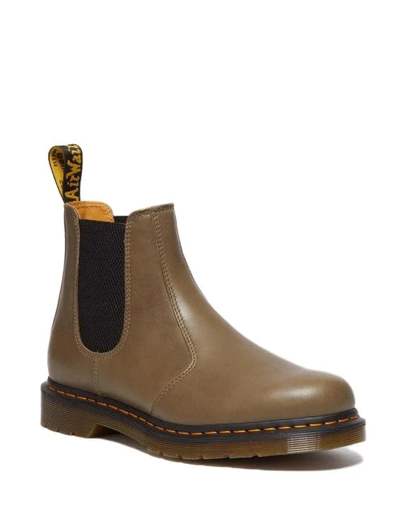 DR MARTENS 31002352 Chelsea Boot Men Olive Carrara UK 6.5