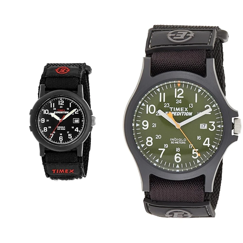 Timex Expedition Camper Men's 38mm Watch T40011 & Expedition Acadia Men's 40mm Watch TW4B00100