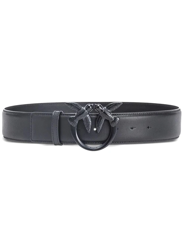 Pinko Women's Love Berry H4 Belt VIT.seta, Z99b_Black Limousine Block Color, M - Image 1