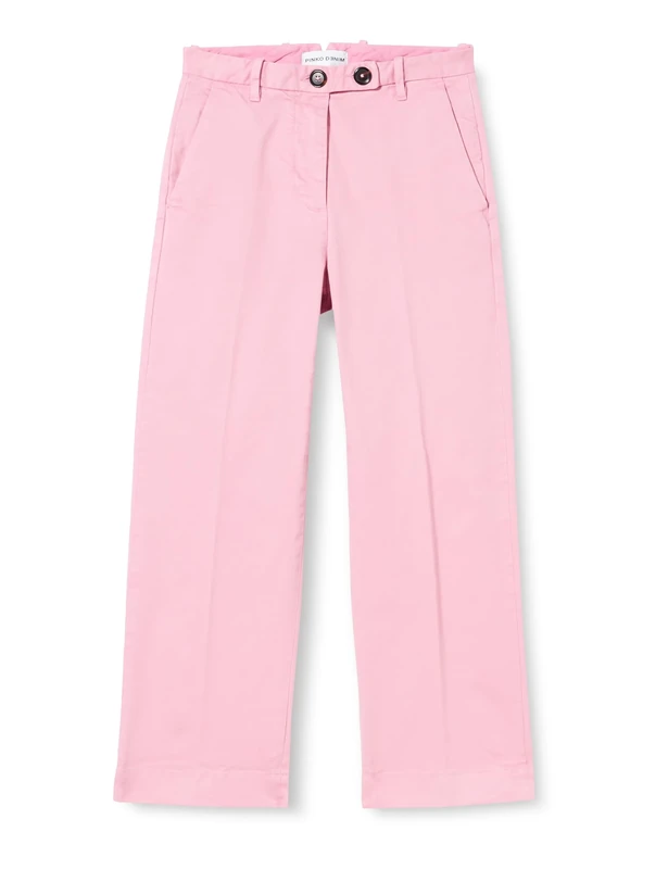 Pinko Women's Braies Chino Gabardine Stretch Old Wash Casual Pants, N98_Smoke Orchid, 18