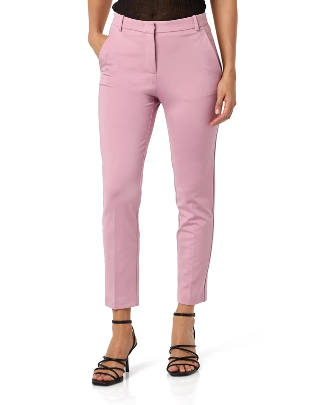 Pinko Women's Beautiful Scuba Cloth Point Trousers Dress Pants, N98_Smoke Orchid, UK M