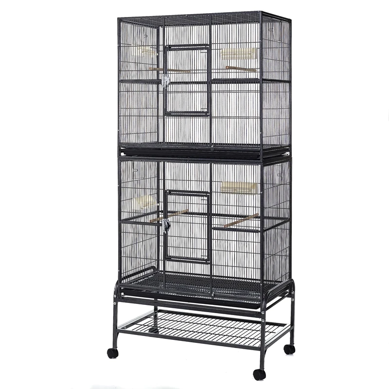 Metal Rockford Double Rat Ferret Chinchilla Cage