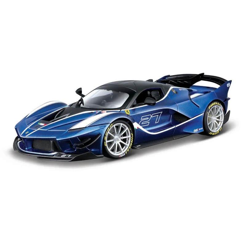 Burago- Ferrari FXX-K EVO Model Car, Blue (78072)