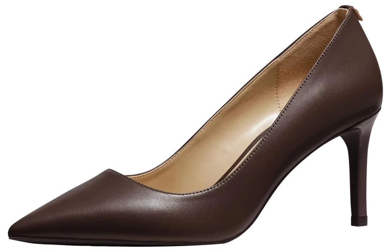 Michael Kors 40F2HNMP2L-251 Alina Flex Pump Women Chocolate UK 9.5