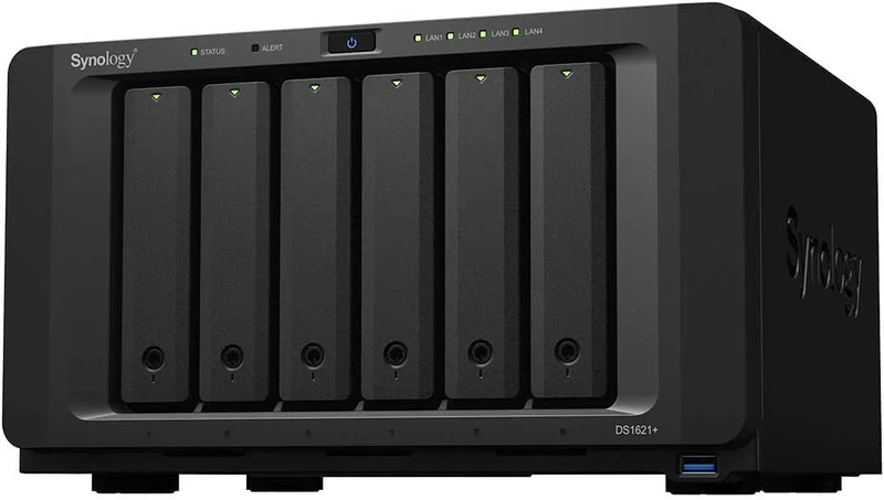 Synology DS1621+ 24TB 6 Bay Desktop NAS Solution installed with 6 x 4TB HAT3300 Drives