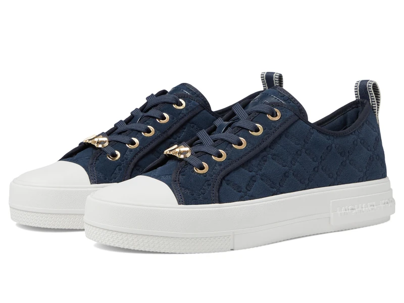 Michael Kors 43F3EYFS2S-406 Evy LACE UP Women Navy UK 9.5