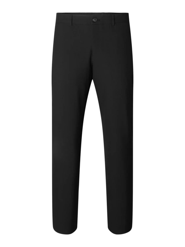 SELETED HOMME Men's Trousers, Black, 36 W/34 L