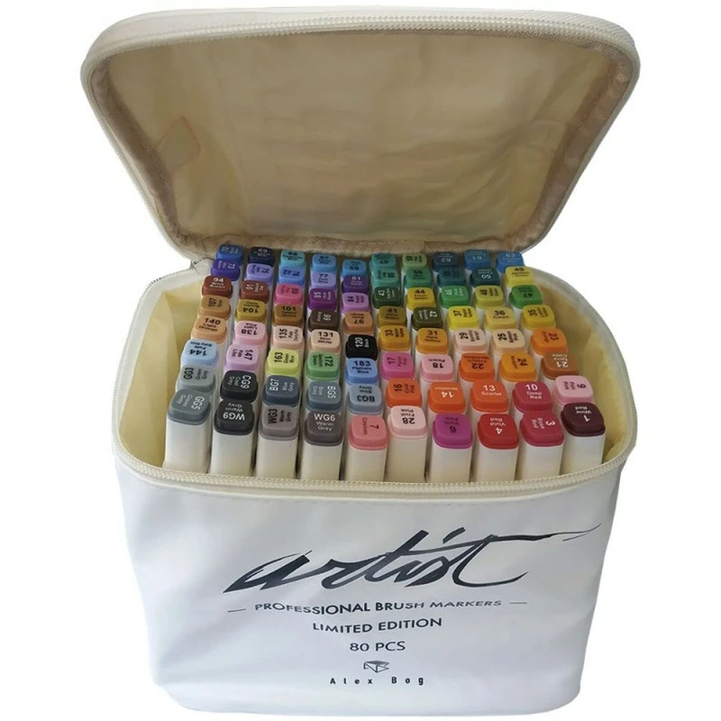 Alex Bog Multicoloured Standard Marker Pen Set