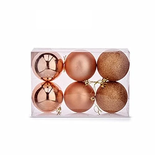 Krist+ Christmas Baubles Set, Multicoloured, Standard