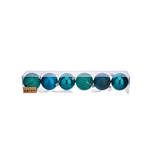 Krist+ Christmas Baubles Set, Multicoloured, Standard