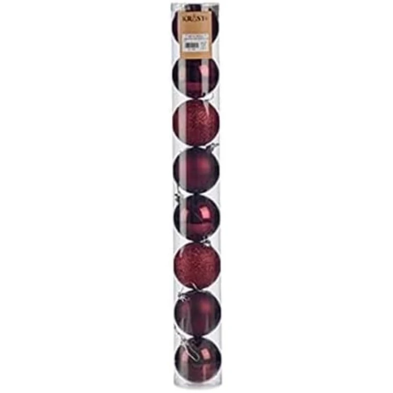 Krist+ Christmas Baubles Set, Multicoloured, Standard