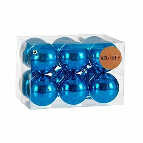 Krist+ Christmas Baubles Set, Multicoloured, Standard