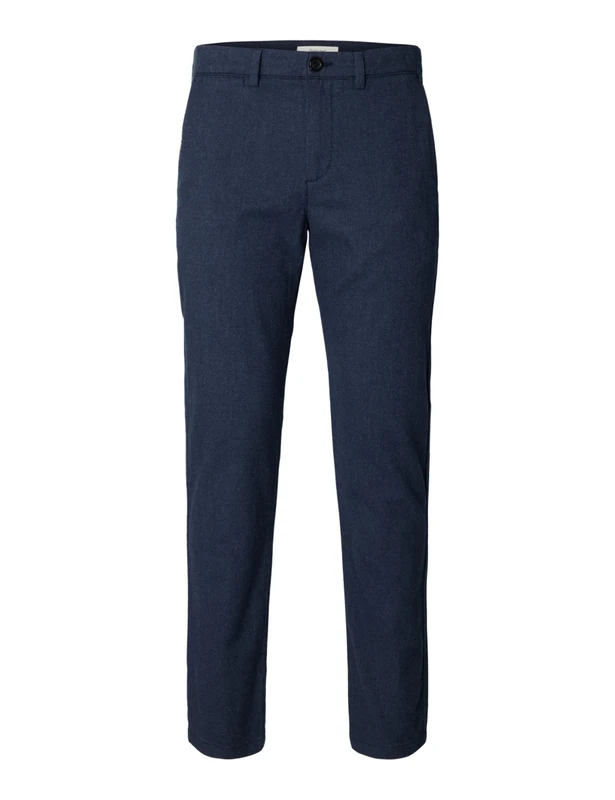 SELETED HOMME SLHSLIM-Miles 175 Brushed Pants W NOOS, Dark Sapphire/Detail: Structure, 38 W/32 L - Image 1