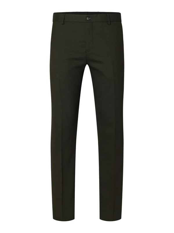 SELETED HOMME SLHSLIM Neil TRS B NOOS, dunkelgrün, W46