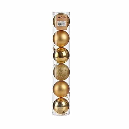 Krist+ Christmas Baubles Set, Multicoloured, Standard