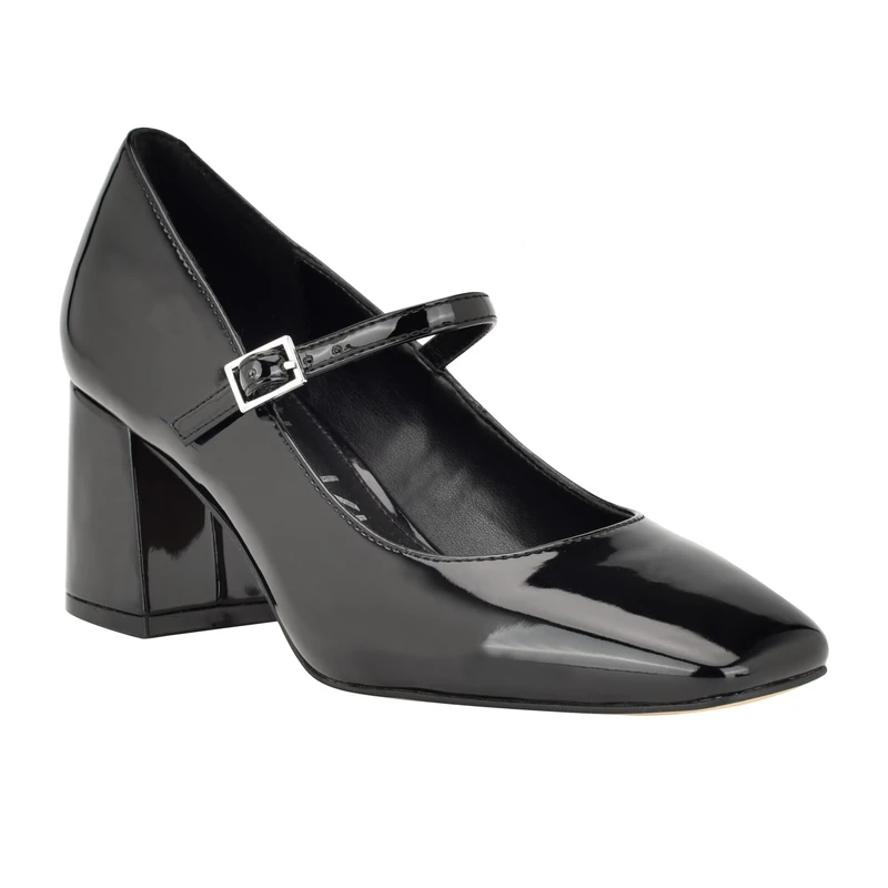 Calvin Klein Women's Jatlee Pump, Black 001, 8.5