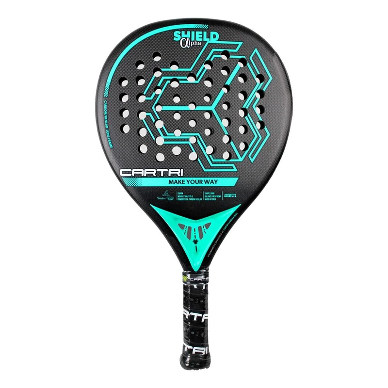 Cartri Padel Racquet - Multicoloured Standard Padel Shovel