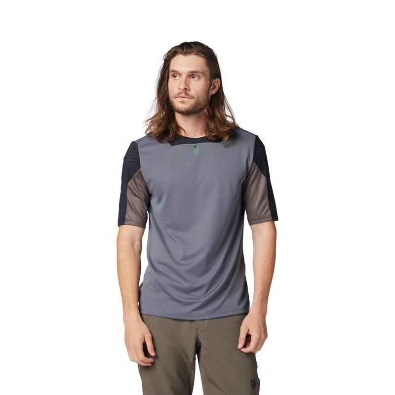 Fox Racing Men's Koszulka Rowerowa Fox Defend Graphite L T-Shirt, L
