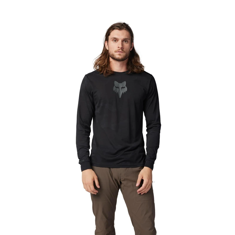 Fox Racing Ranger TRU DRI LS Jersey [BLK]