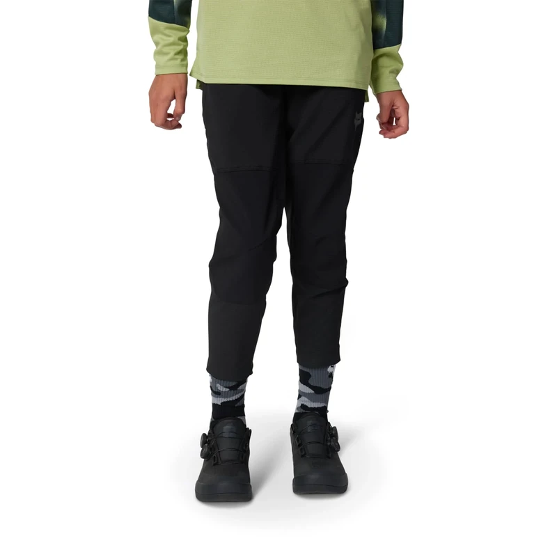 Fox Racing Defend MTB Trousers Youth – Breathable – Durable – Robust – Mountain Bike Pants – Black, Size: 28